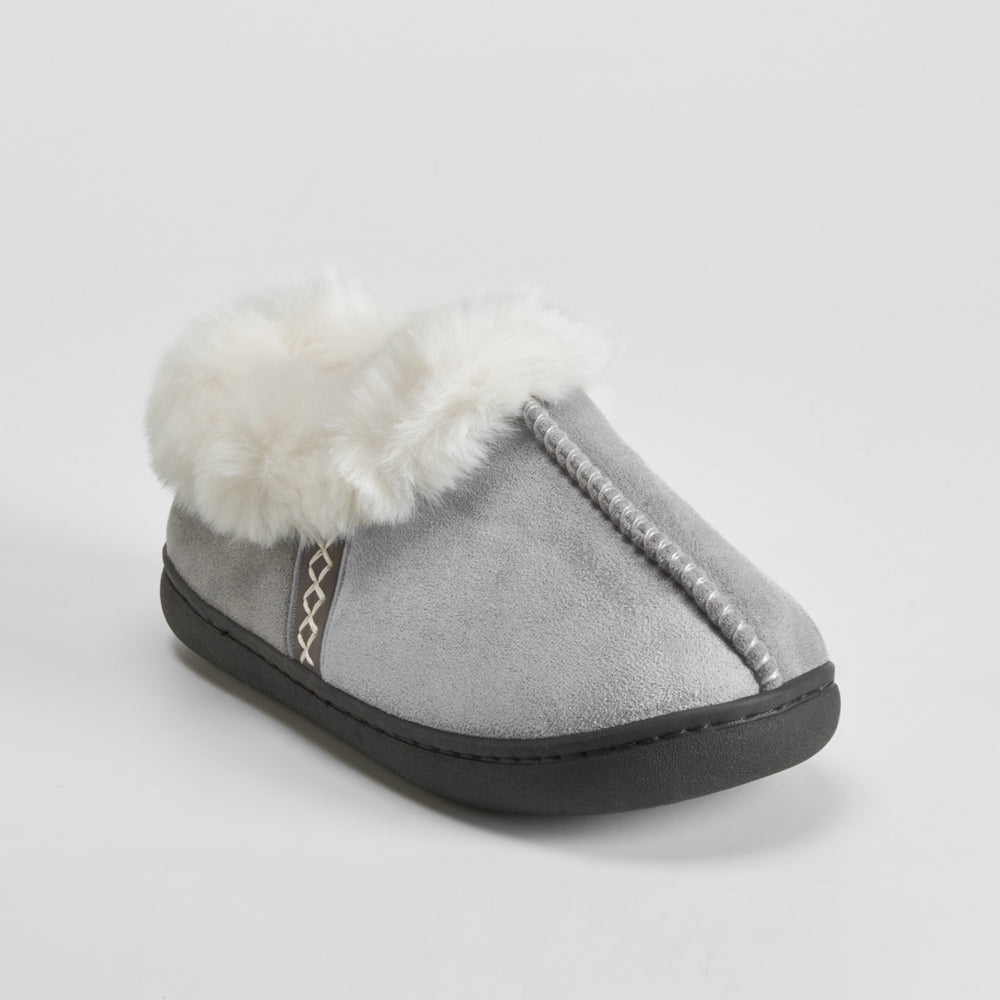 Zapatilla cerrada pelo étnico gris OLYNE