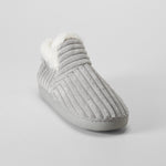 Zapatilla botín pana gris OLYNE