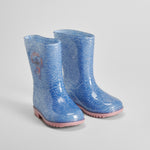 Bota de agua bebé morada STITCH