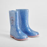 Bota de agua infantil morada STITCH