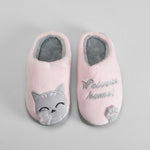 Zapatilla casa gato kids rosa OLYNE