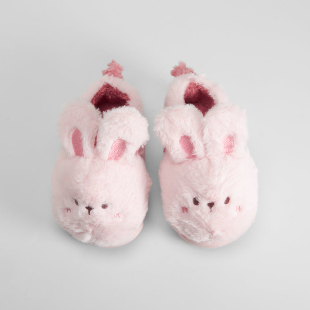Zapatilla casa conejo rosa OLYNE