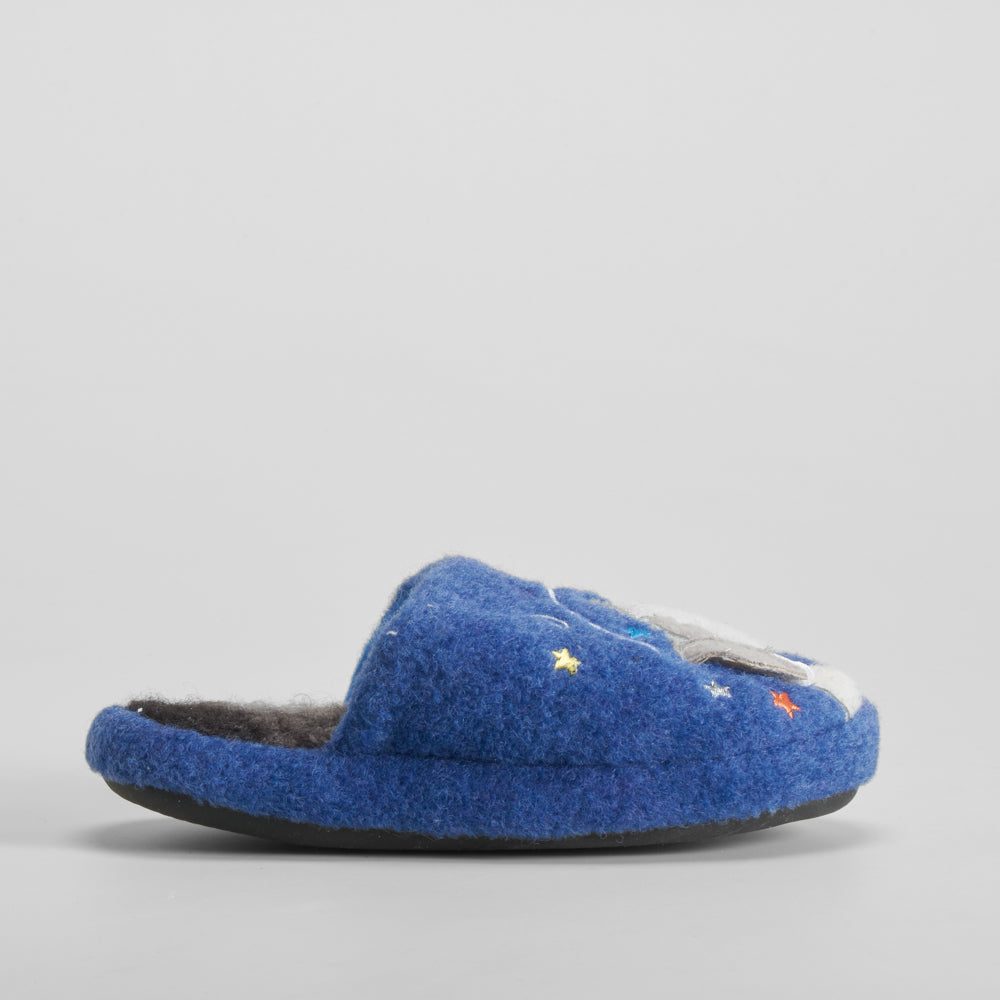 Zapatilla casa game cohete azul OLYNE