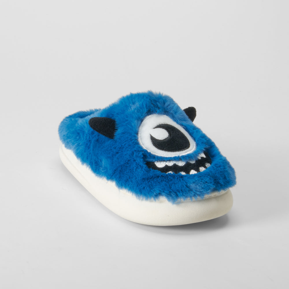 Zapatilla casa monstruo azul OLYNE
