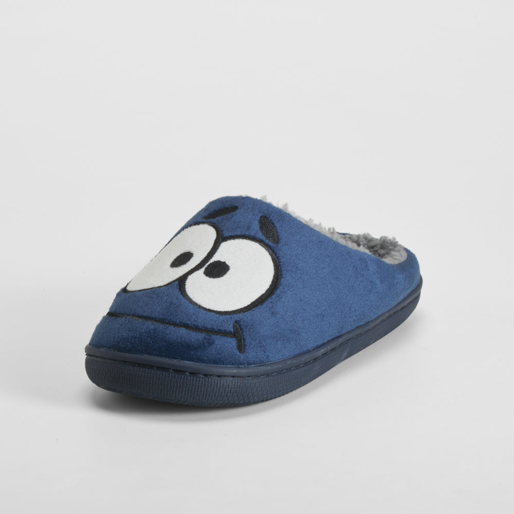 Zapatilla casa ojos azul juvenil OLYNE