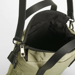 Bolso bandolera acolchado verde NYC