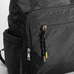 Mochila casual multiposición negra UTWO