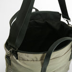Bolso shopper bandolera verde NYC
