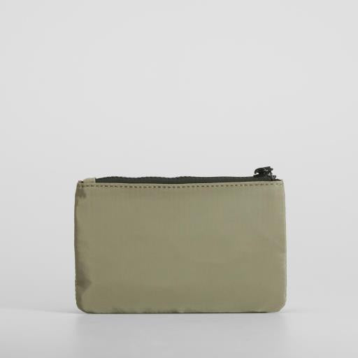 Monedero cremallera verde NYC
