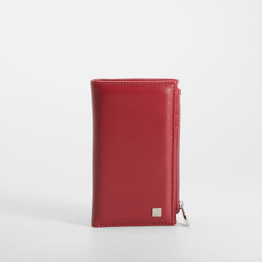 Cartera con monedero roja PICCOLA PIU
