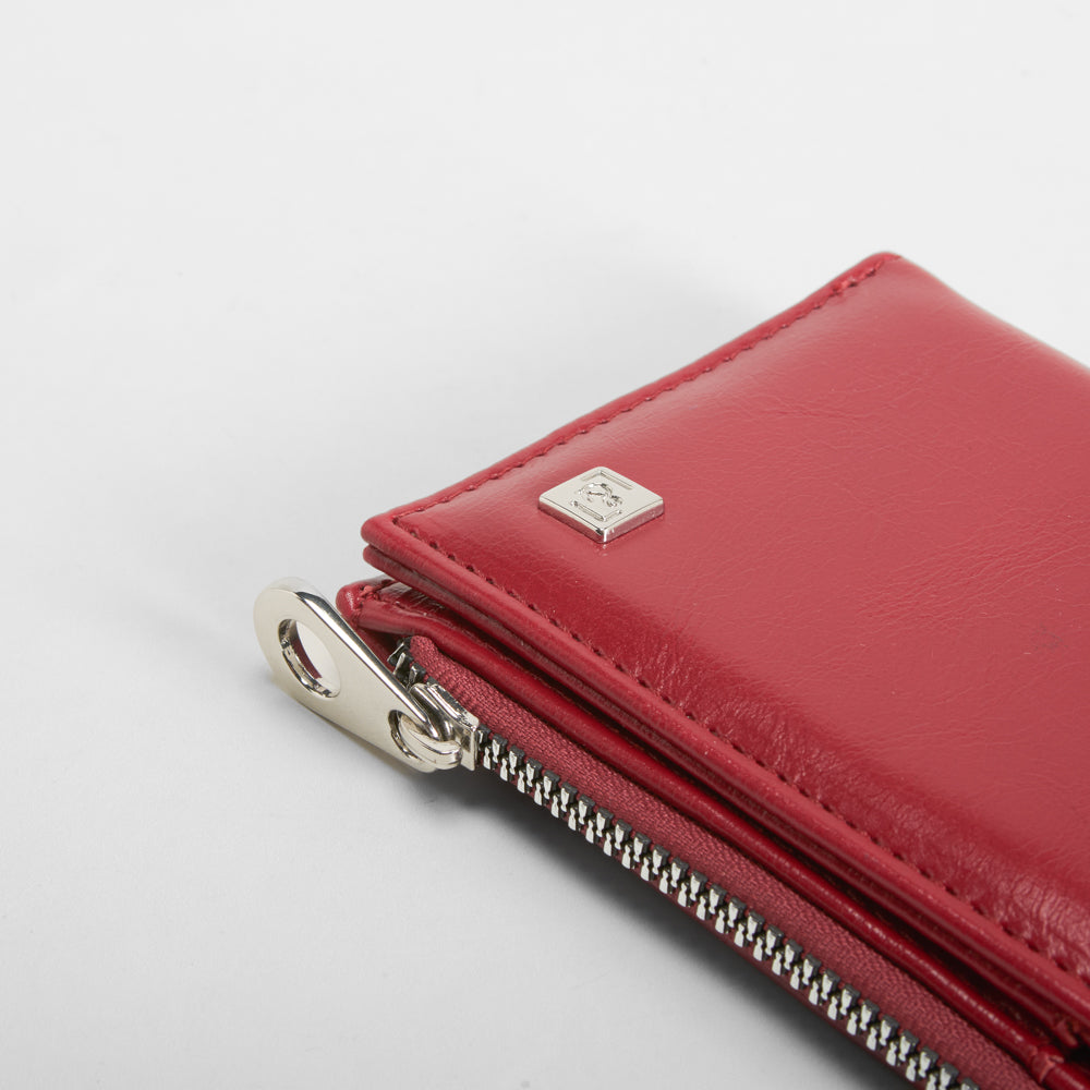 Cartera con monedero roja PICCOLA PIU
