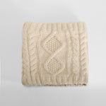 Cuello punto trenzado beige MERKAL