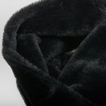 Cuello pelo suave negro MERKAL