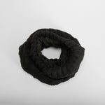 Cuello punto trenzado negro MERKAL