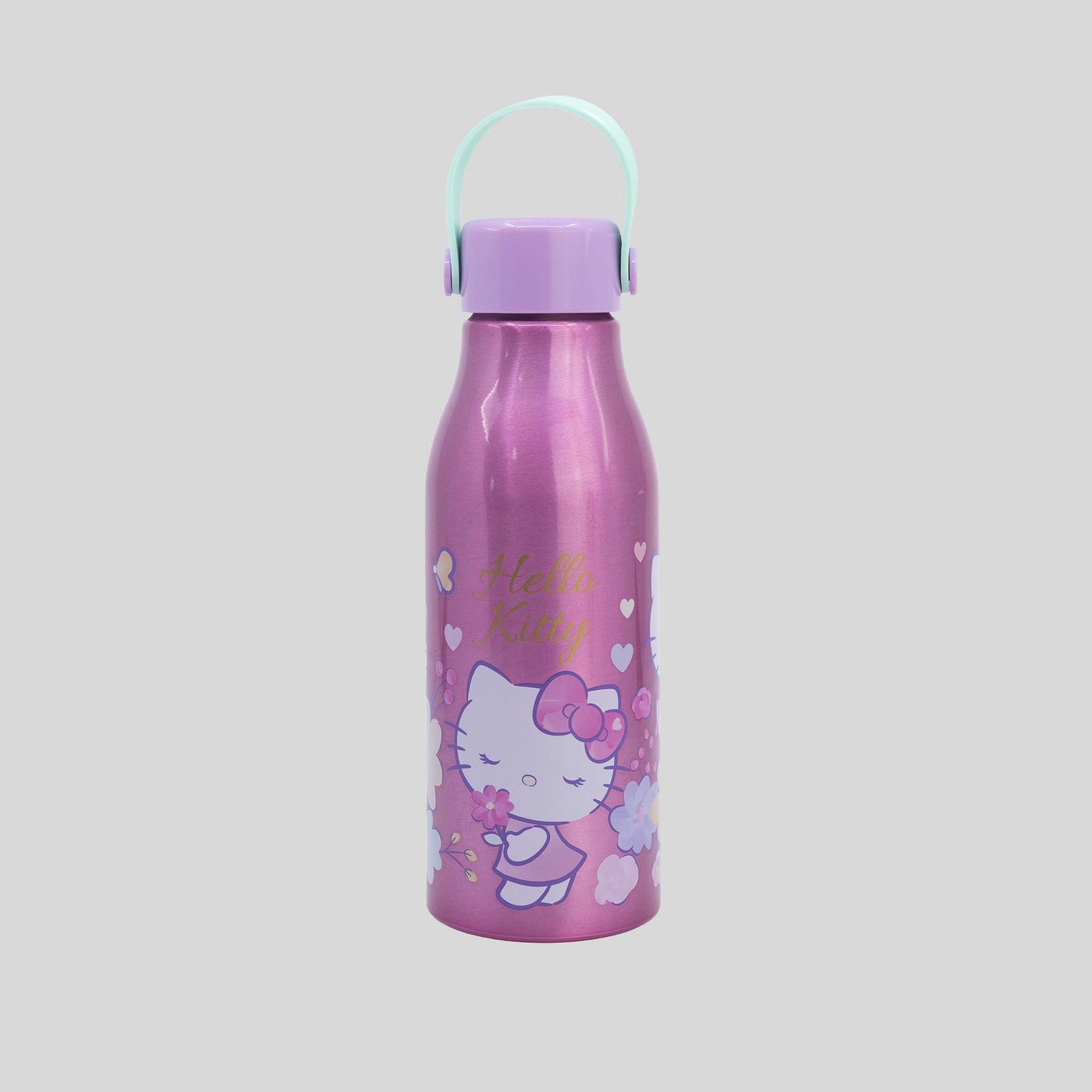 Botella 510ML diseño de personaje rosa HELLO KITTY