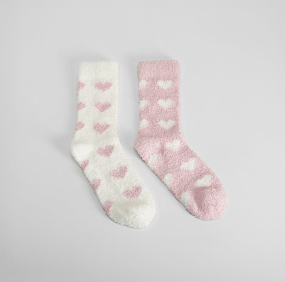 Pack 2 calcetines antideslizantes rosa MERKAL