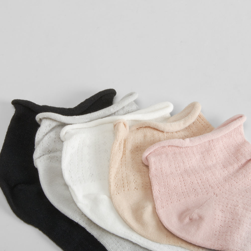 Pack 5 calcetines tobilleros colores MERKAL