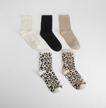 Pack 5 calcetines animal print MERKAL