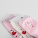 Pack 3 calcetines bailarina rosa MERKAL