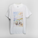 Camiseta manga corta moto blanca NYC