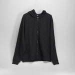 Sudadera con capucha y cremallera gris UTWO