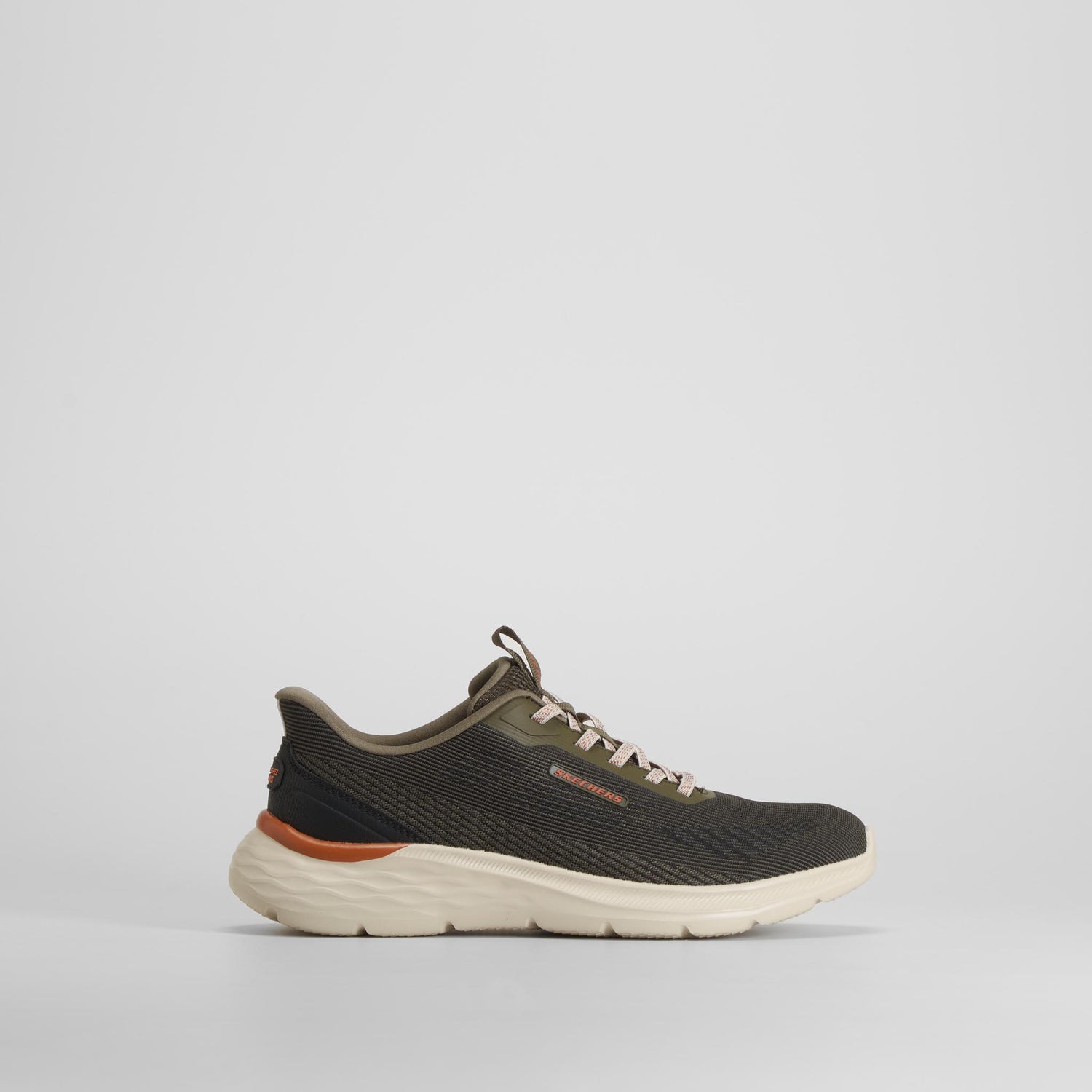 Zapatilla deportiva Slip-ins Garner verde SKECHERS