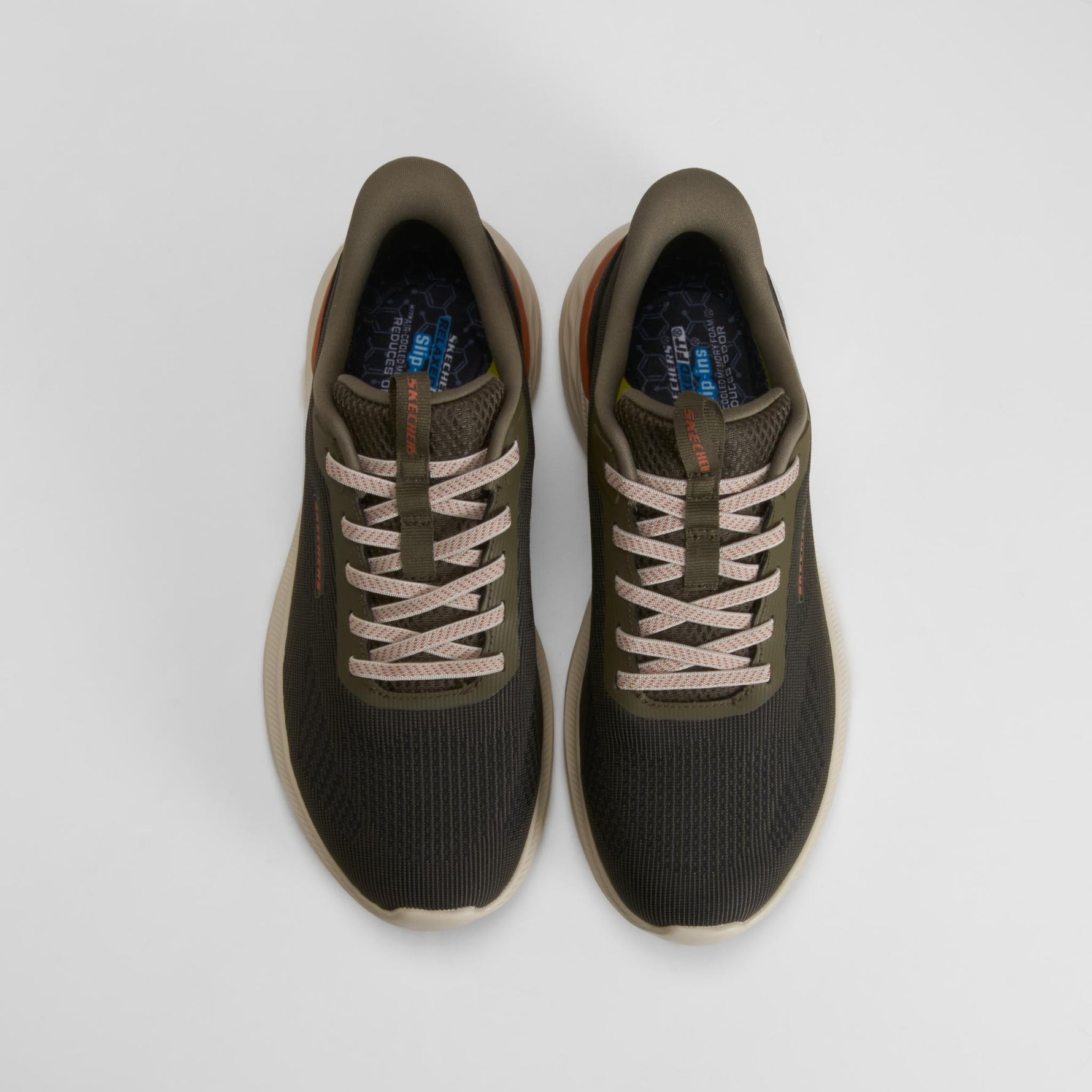 Zapatilla deportiva Slip-ins Garner verde SKECHERS