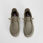 Zapatilla lona casual slip in verde SKECHERS