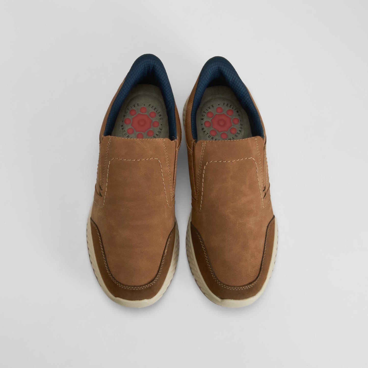 Zapato slip-on Reslip marrón RELIFE