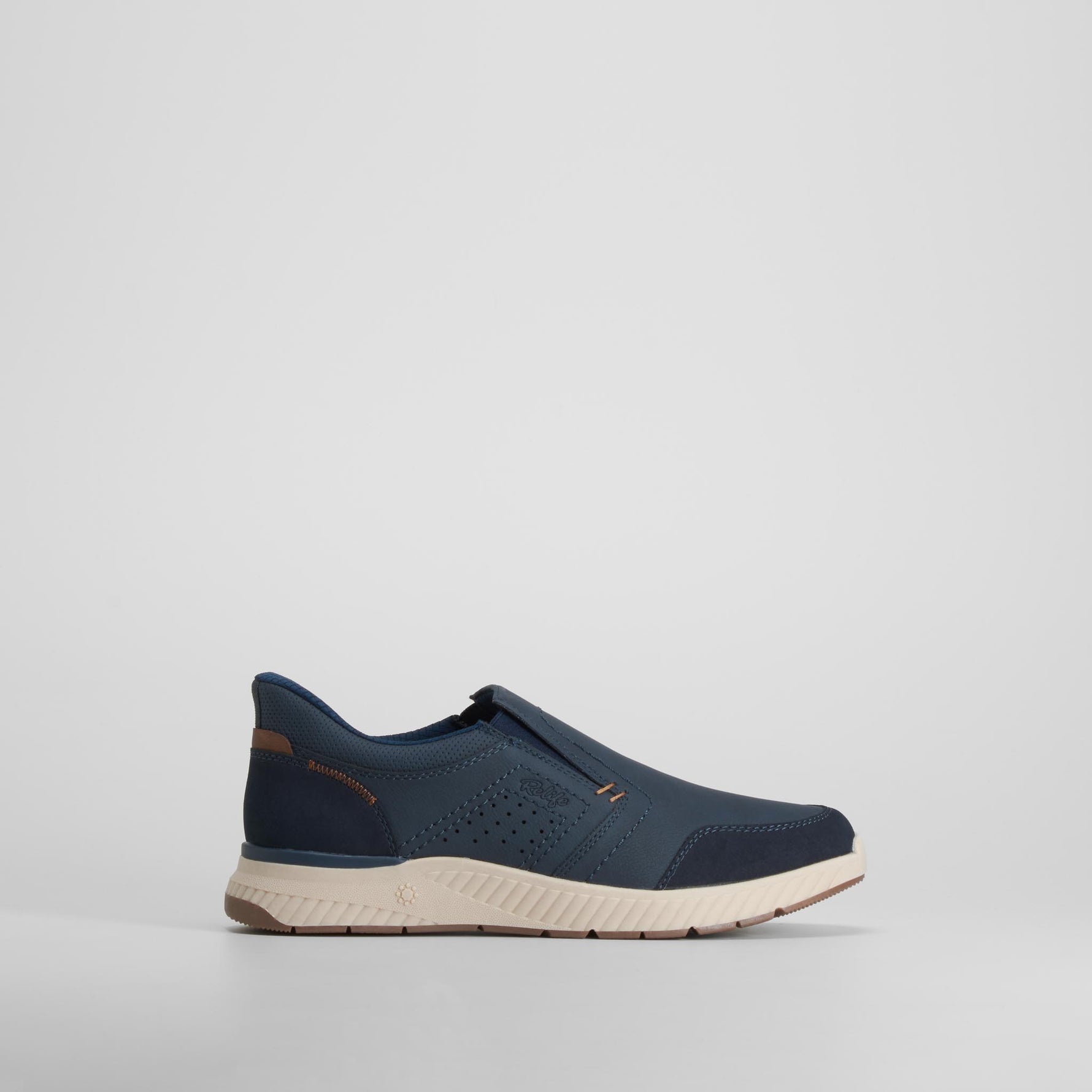 Zapato casual slip on azul RELIFE