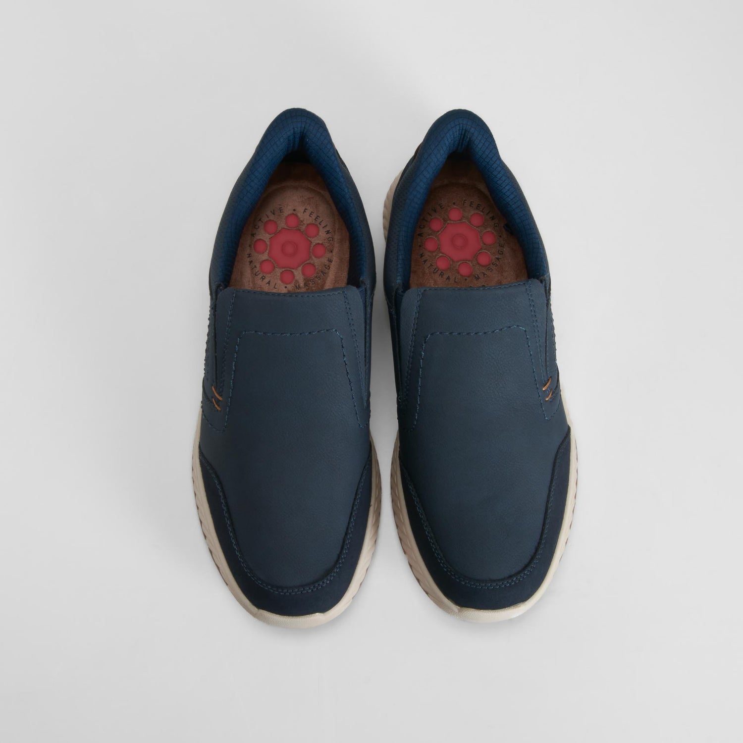 Zapato casual slip on azul RELIFE