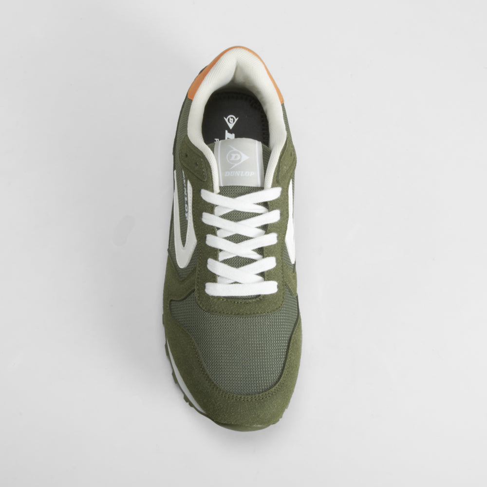 Deportiva verde y blanca DUNLOP