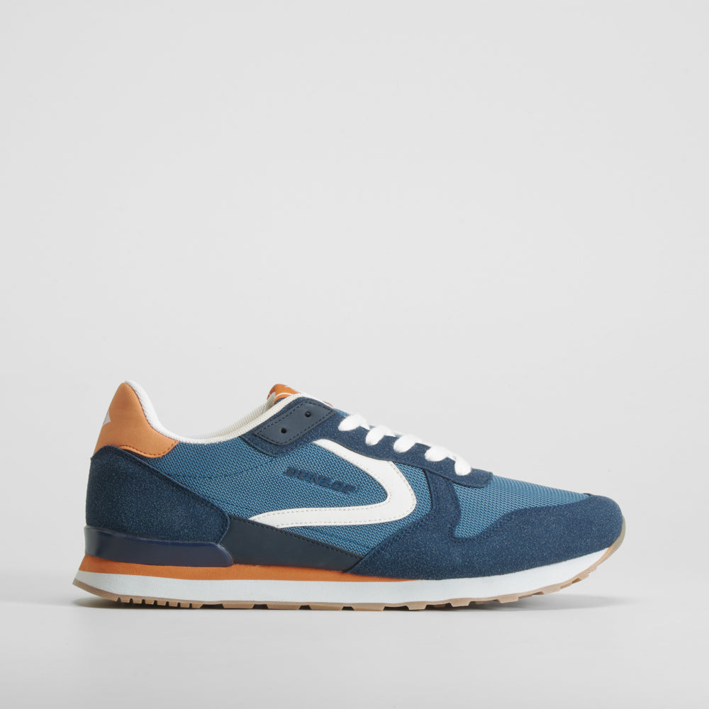 Deportiva azul y naranja DUNLOP