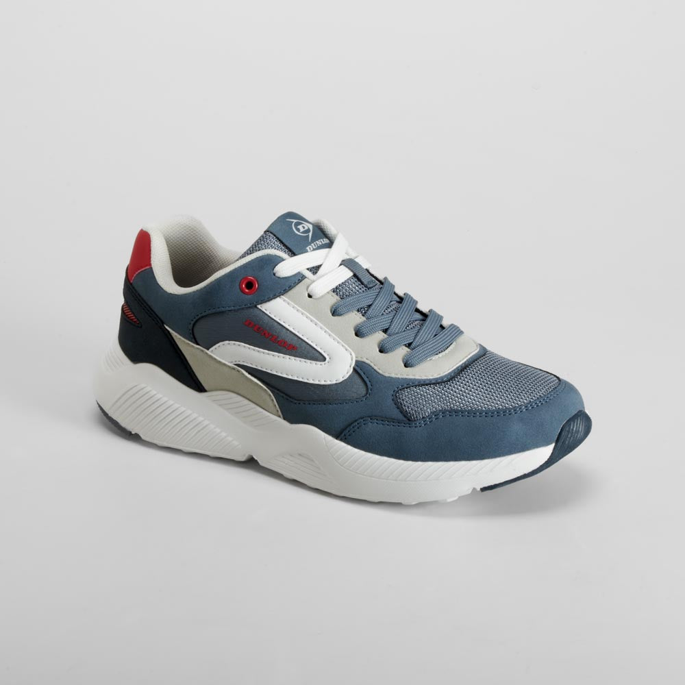 Zapatilla urbana cordones azul DUNLOP