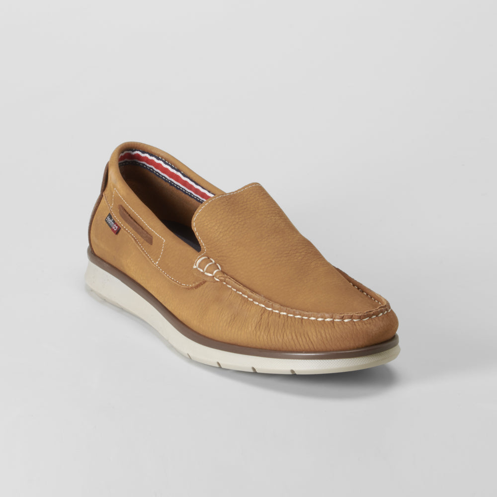 Mocasín beige piel COMFEET