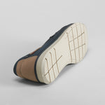 Mocasín azul piel COMFEET