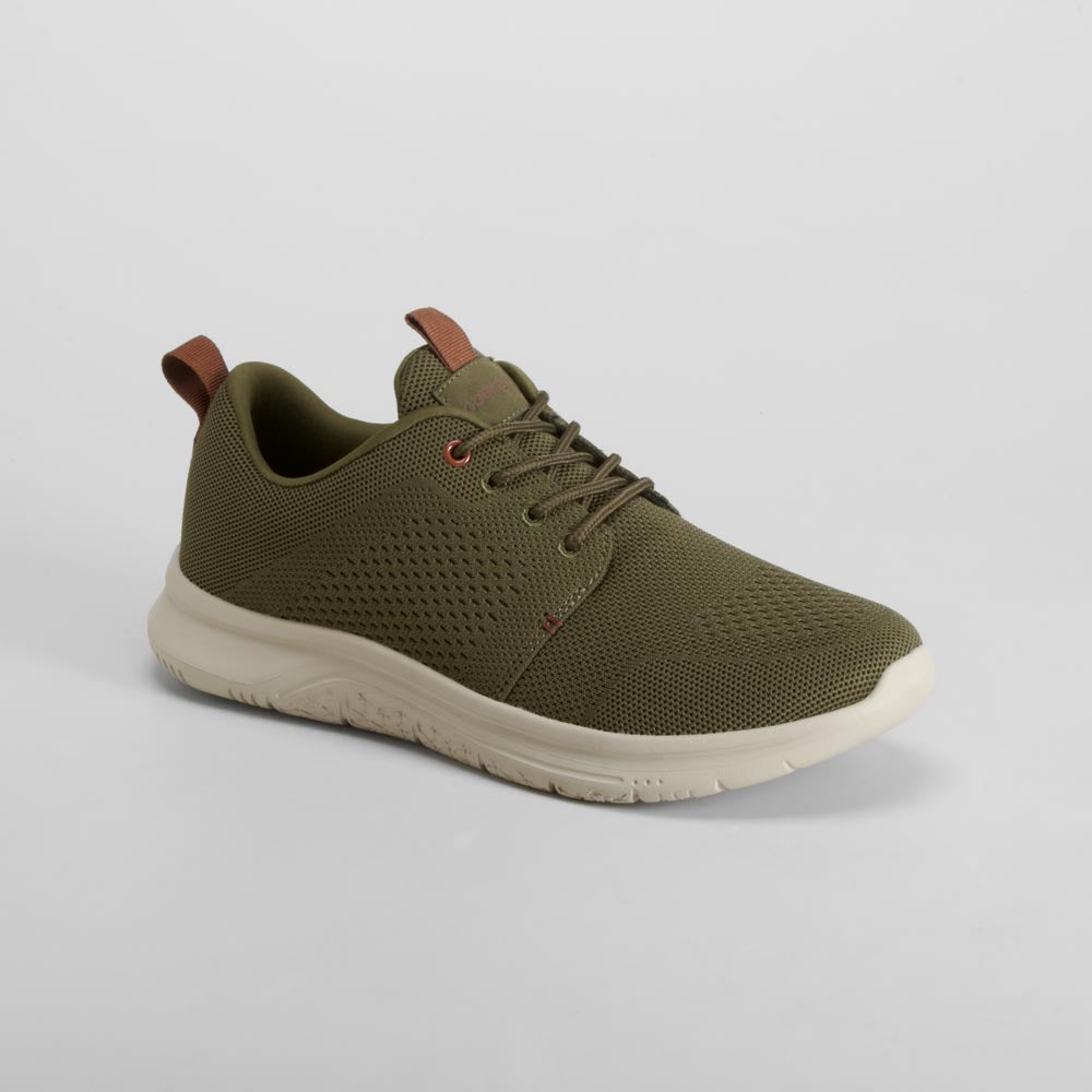 Deportiva blucher kaki COMFEET
