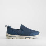 Zapatilla slip on azul COMFEET