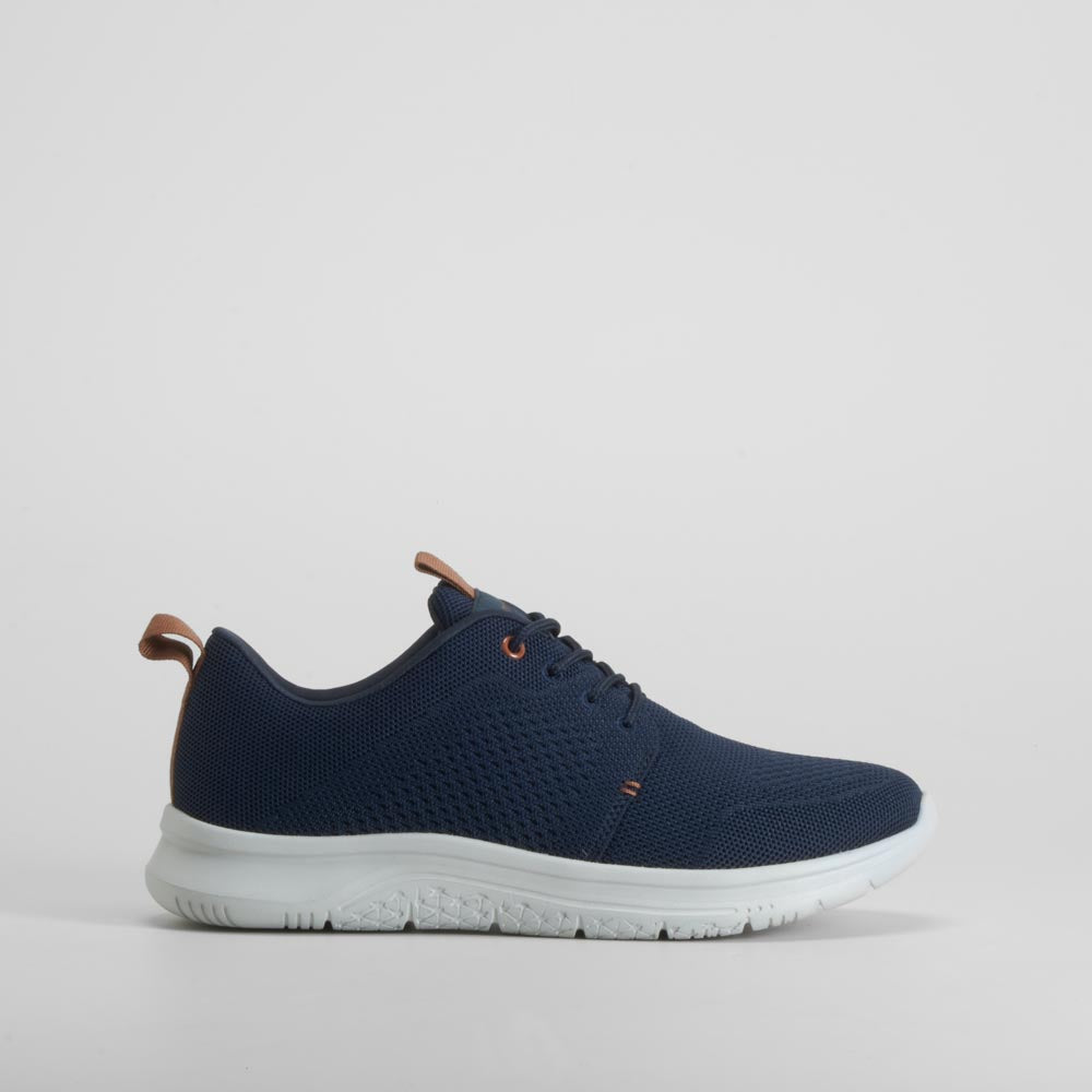 Deportiva blucher azul marino COMFEET
