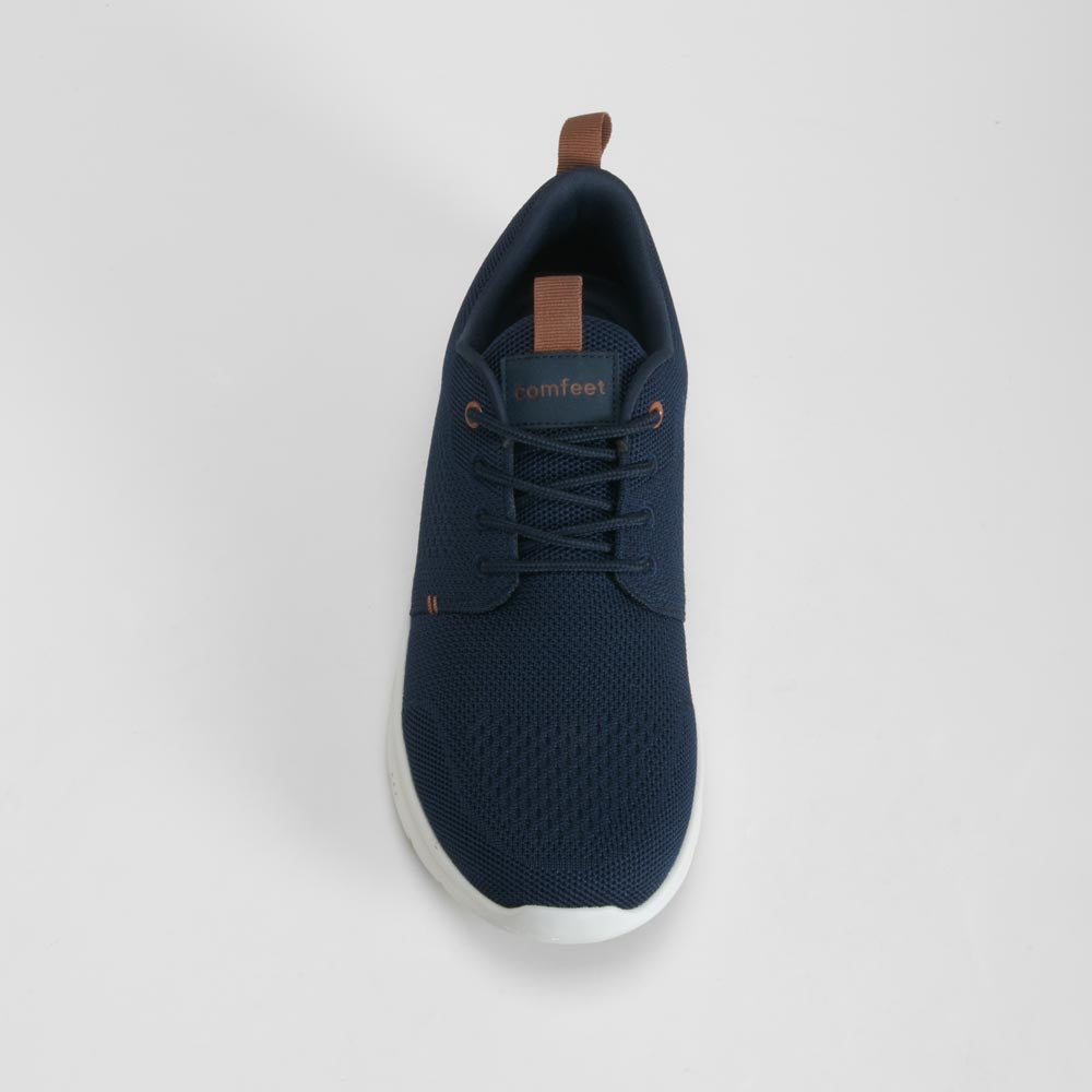 Deportiva blucher azul marino COMFEET
