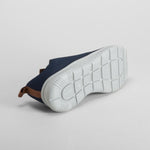 Deportiva blucher azul marino COMFEET
