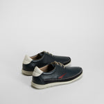 Blucher Kiowa piel azul COMFEET