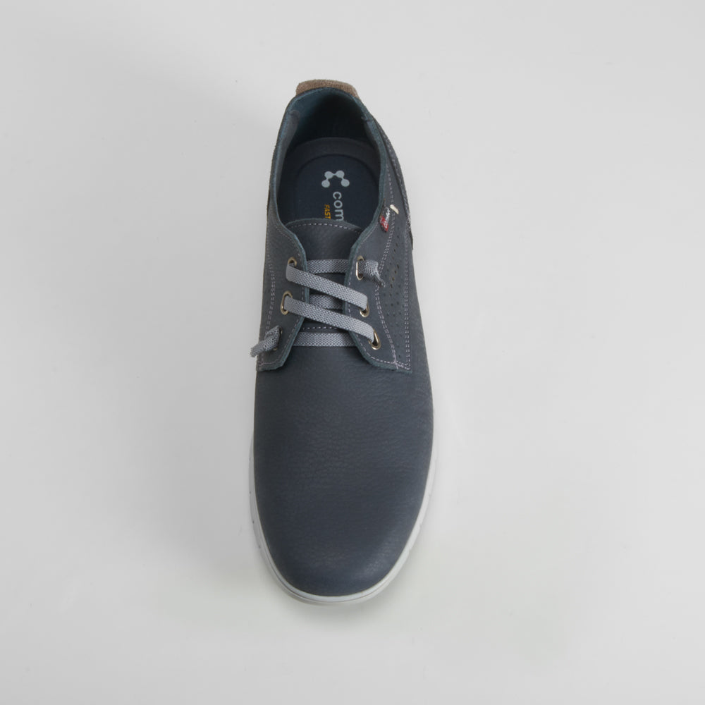 Zapato casual azul piel COMFEET