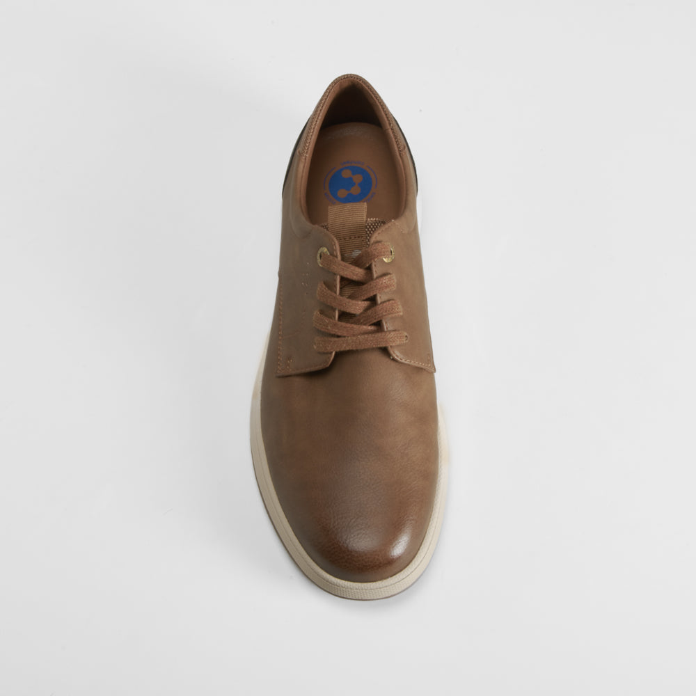 Zapato blucher casual marrón COMFEET