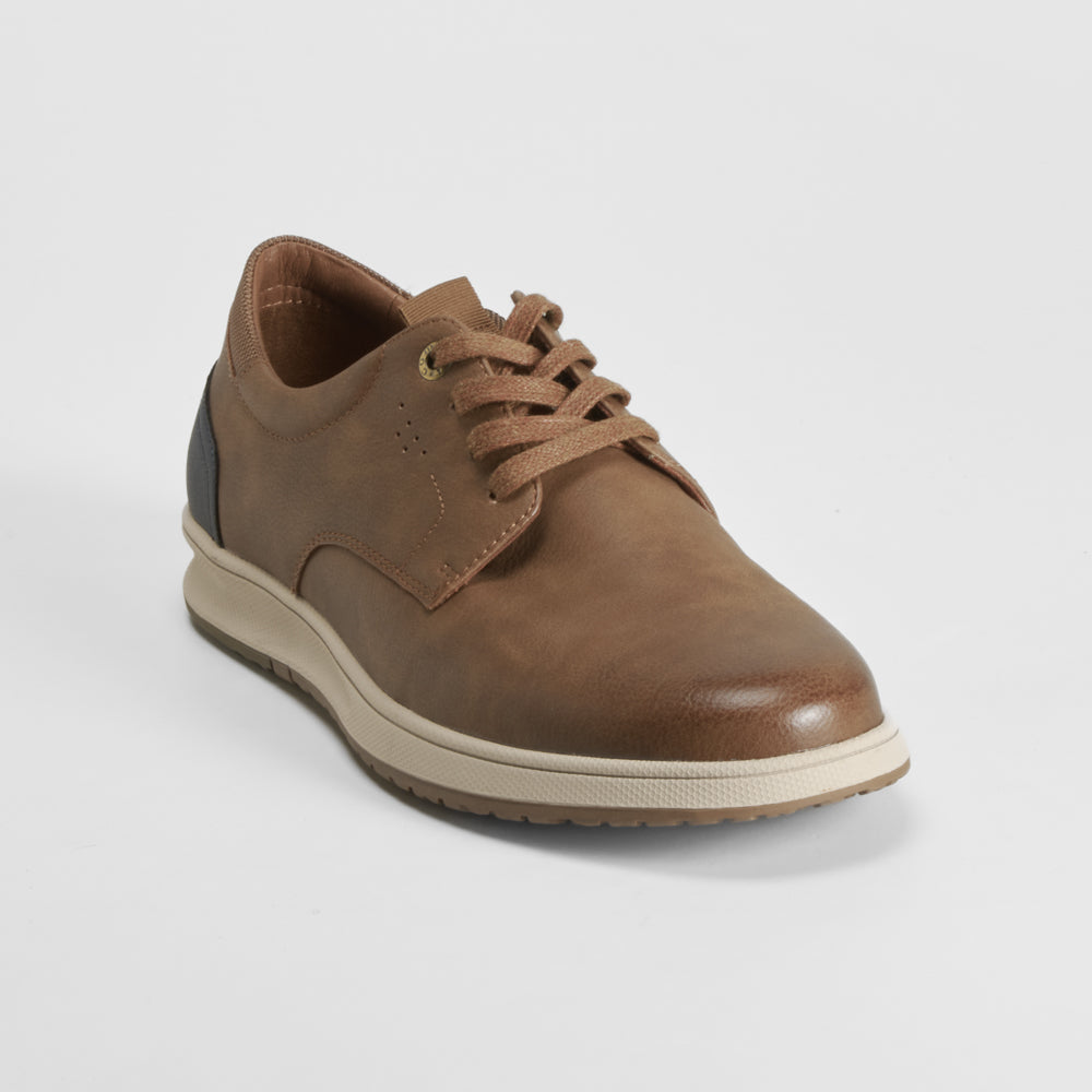 Zapato blucher casual marrón COMFEET