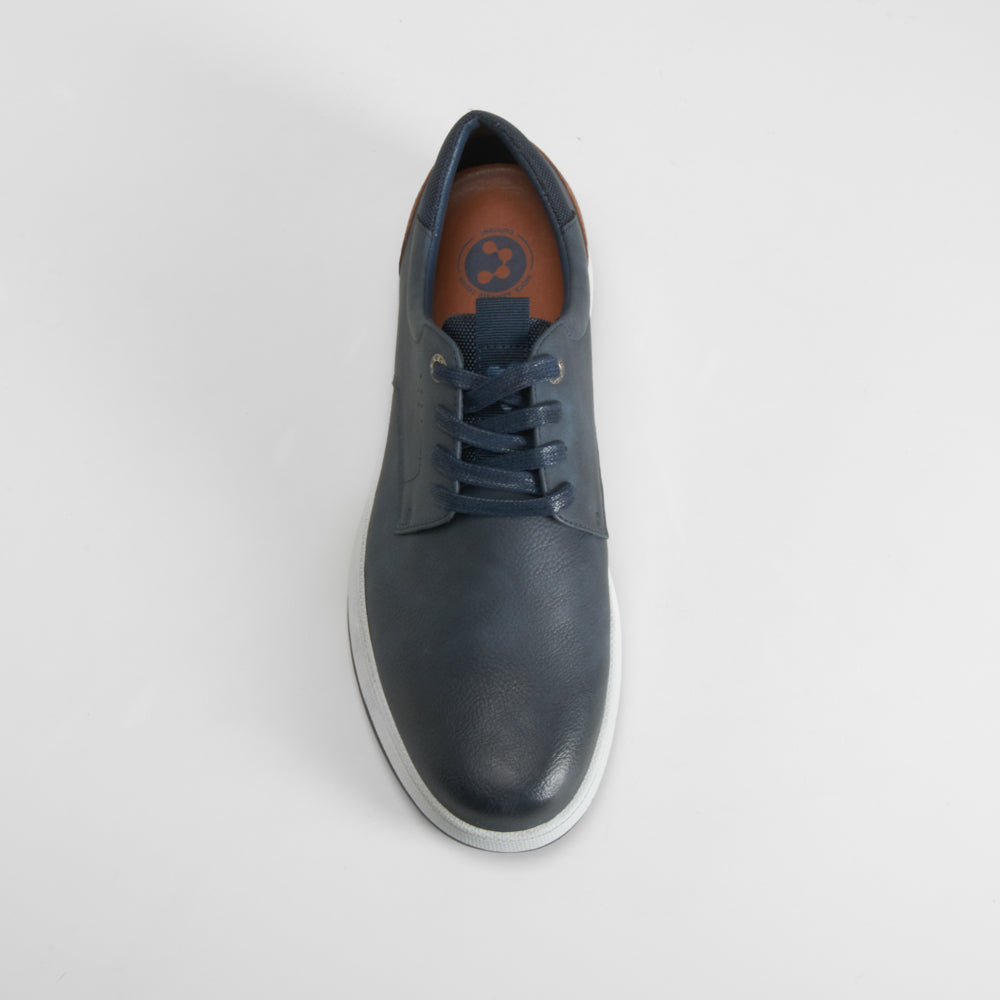 Zapato blucher casual azul COMFEET