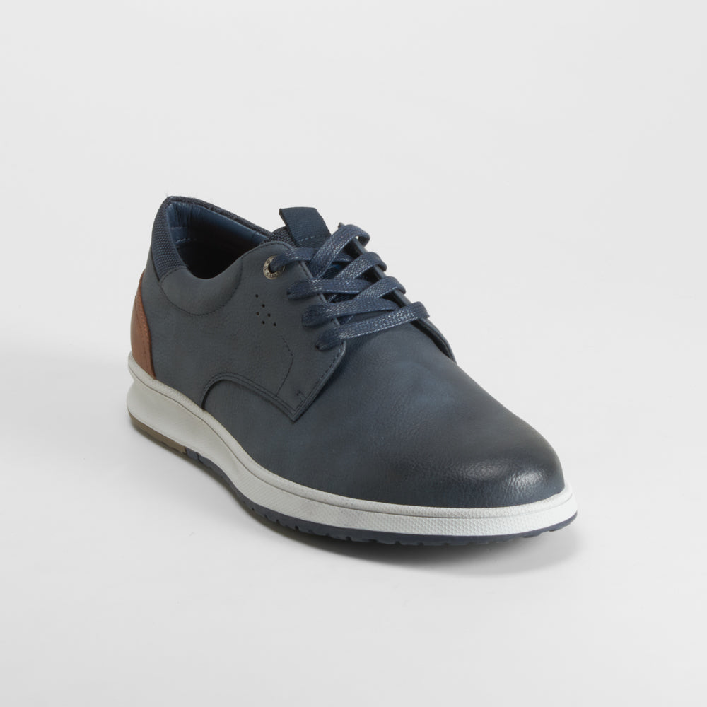 Zapato blucher casual azul COMFEET