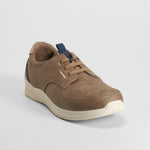 Zapatilla casual double fit marrón COMFEET