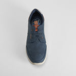 Zapatilla casual double fit azul COMFEET