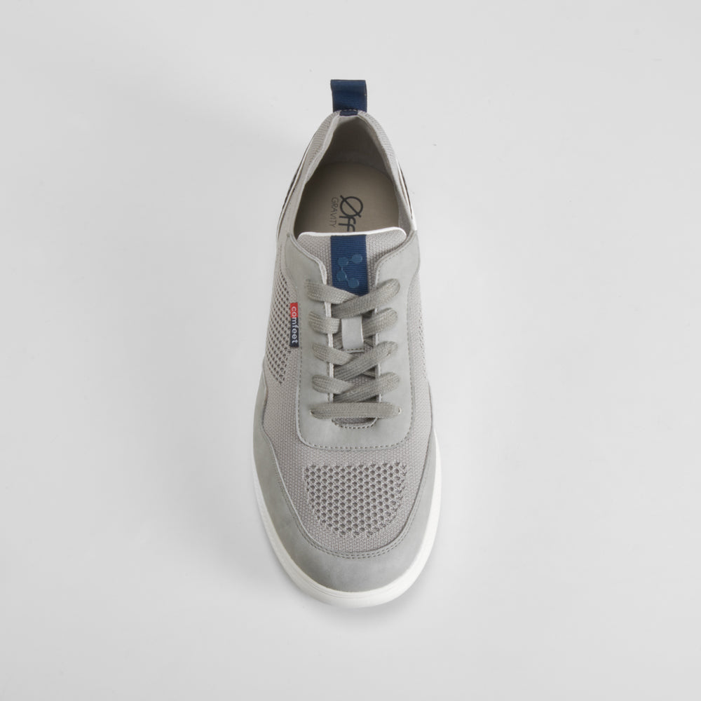 Zapatilla casual malla gris COMFEET